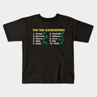 The Ten Gatekeepers (Final Fantasy X Version) Kids T-Shirt